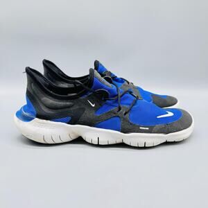 Nike Shoes Mens 10.5 Blue Free RN 5.0 Low Top Comfort Athletic Running Sneakers